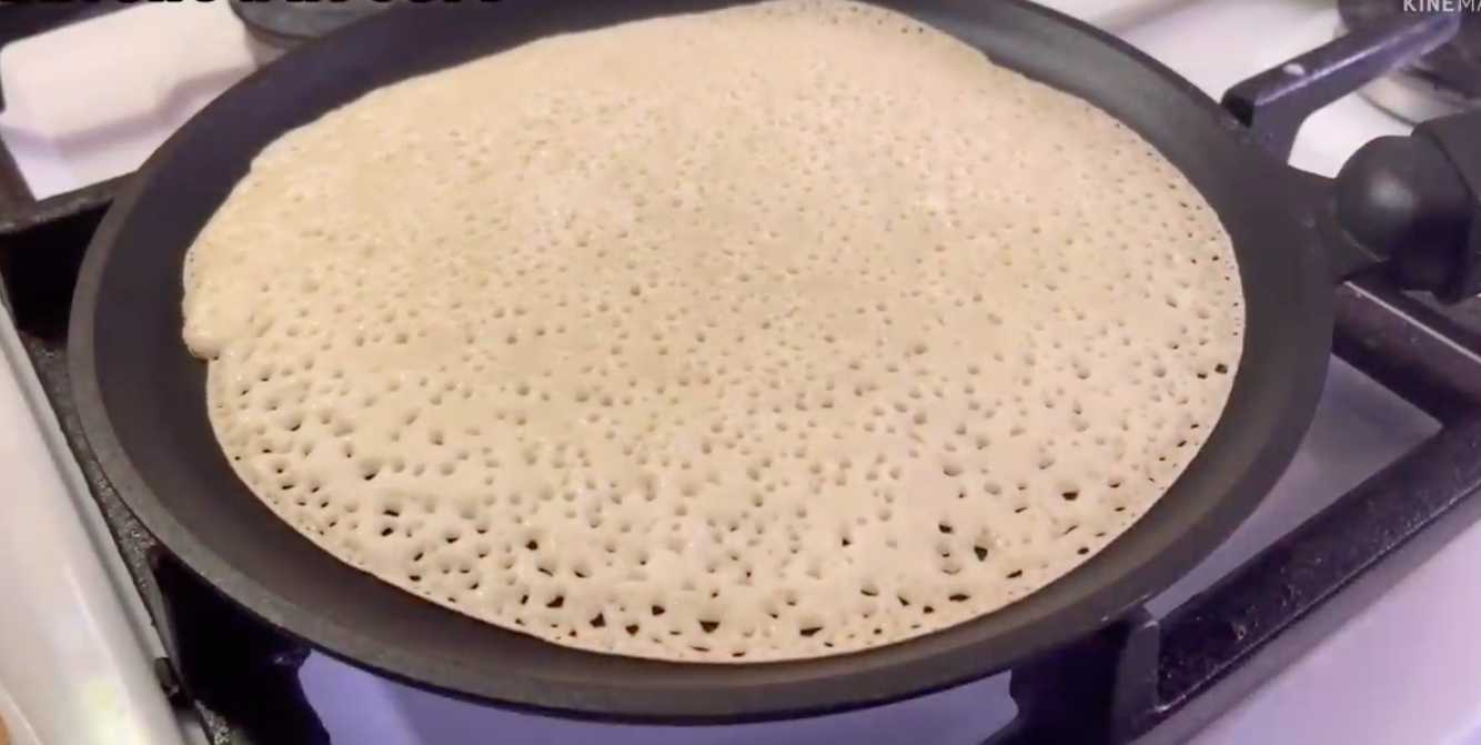 Crêpes de Carême à l'eau, sans œufs ni lait - Étape 7
