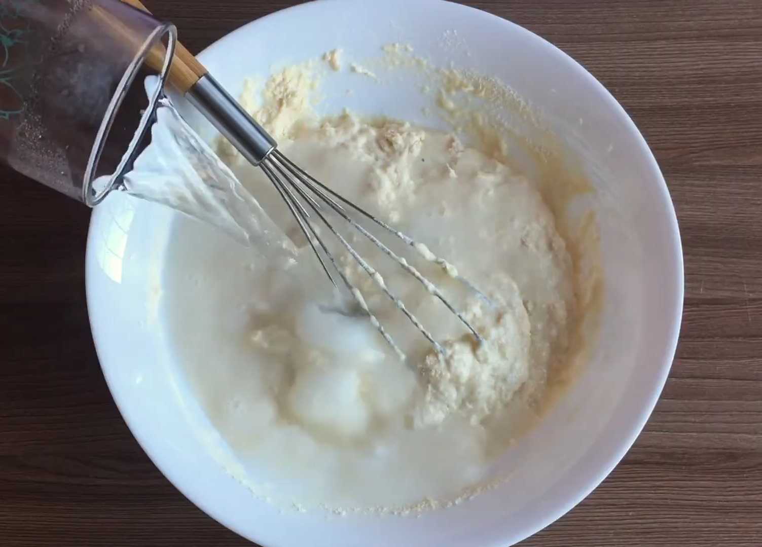 Crêpes sans œufs au lait - Étape 4