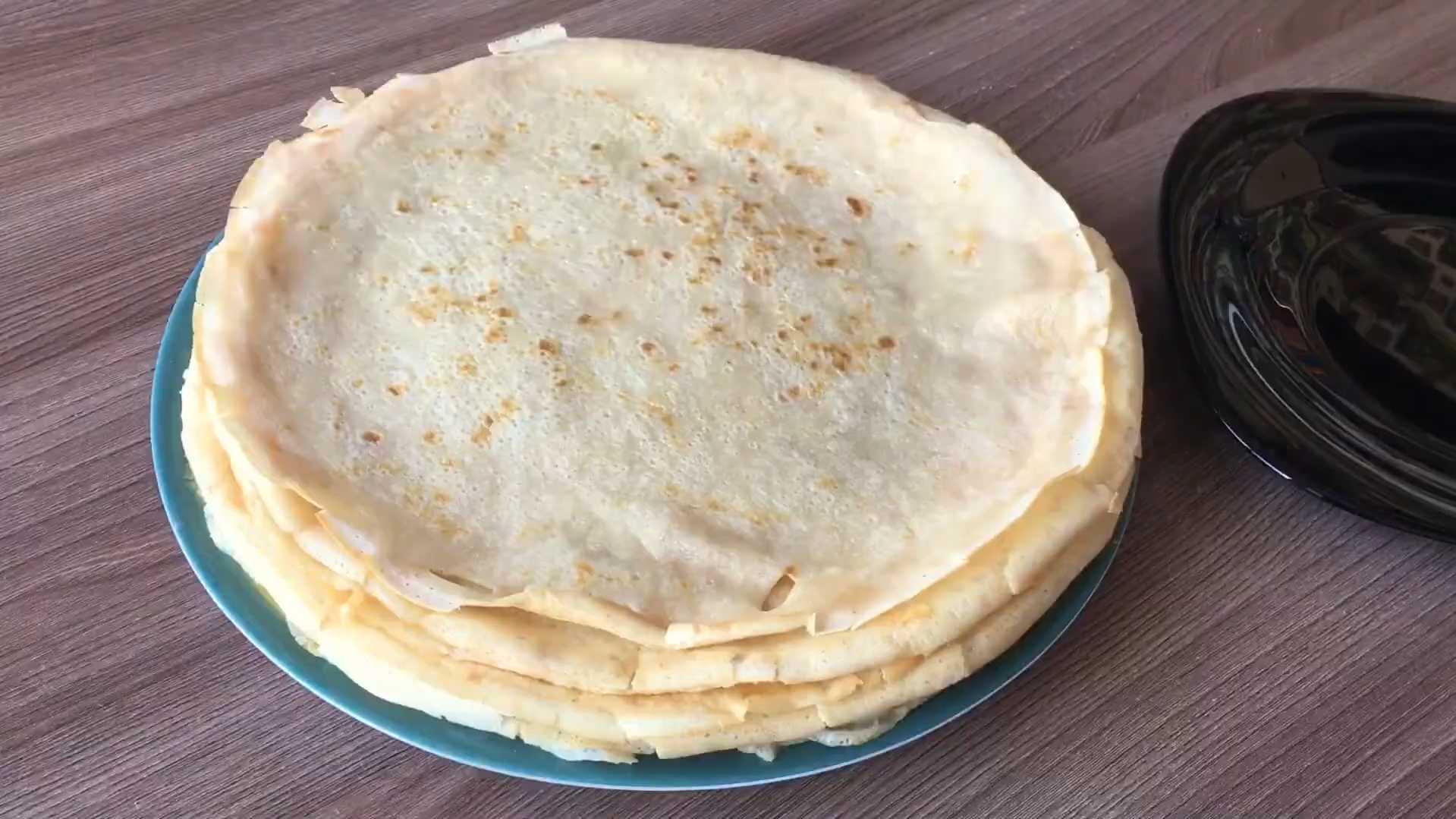 Crêpes sans œufs au lait - Étape 11