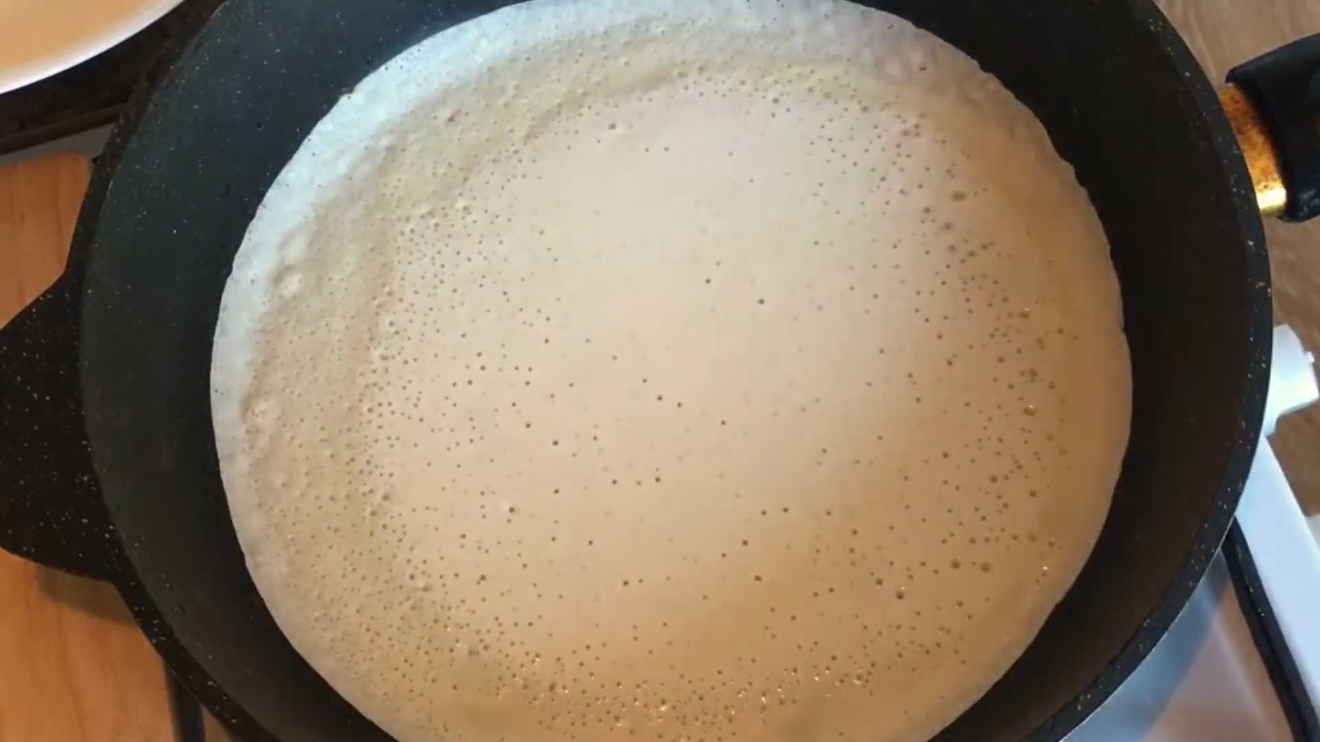 Crêpes sans œufs au lait - Étape 9