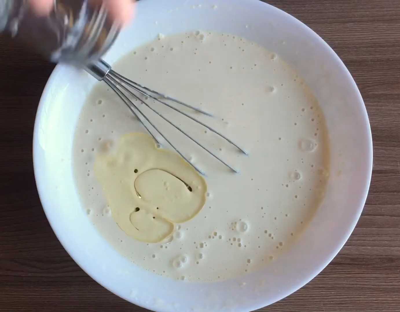 Crêpes sans œufs au lait - Étape 5