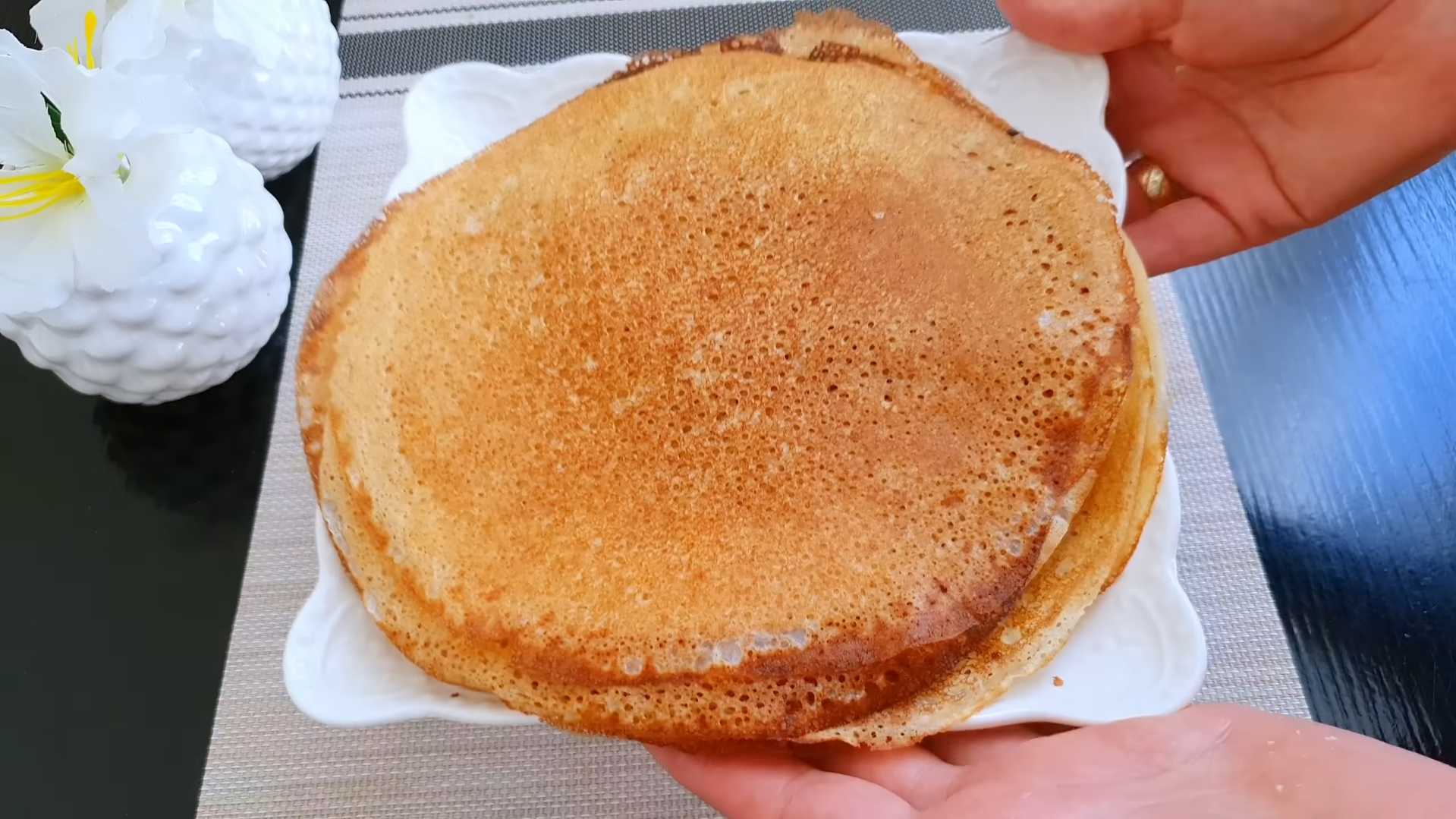 Crêpes sans soda ni lait - Étape 11