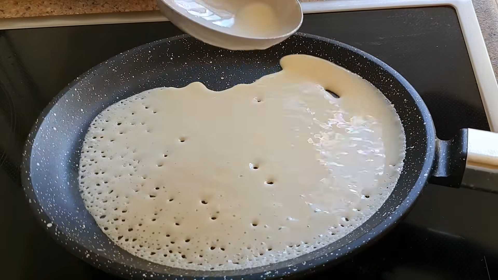 Crêpes sans soda ni lait - Étape 7