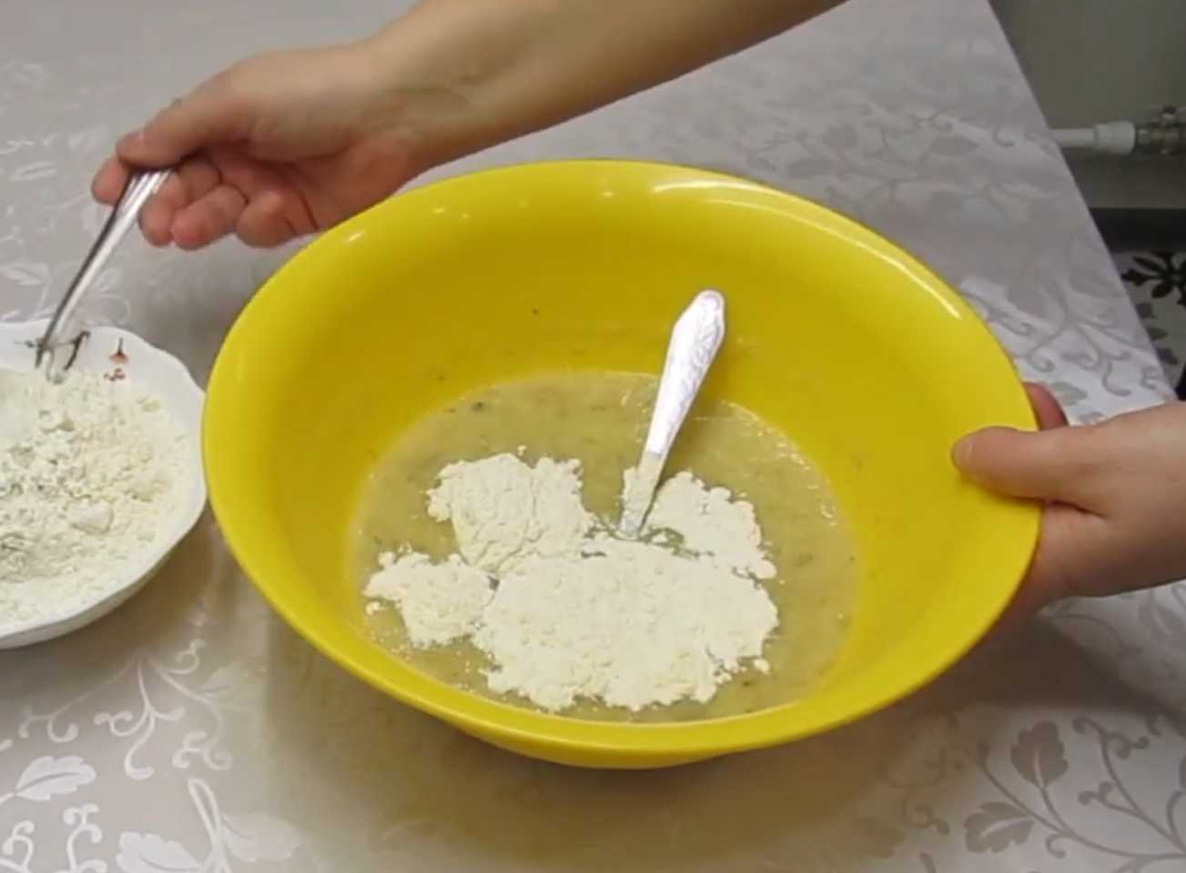 Crêpes à la banane - Étape 4