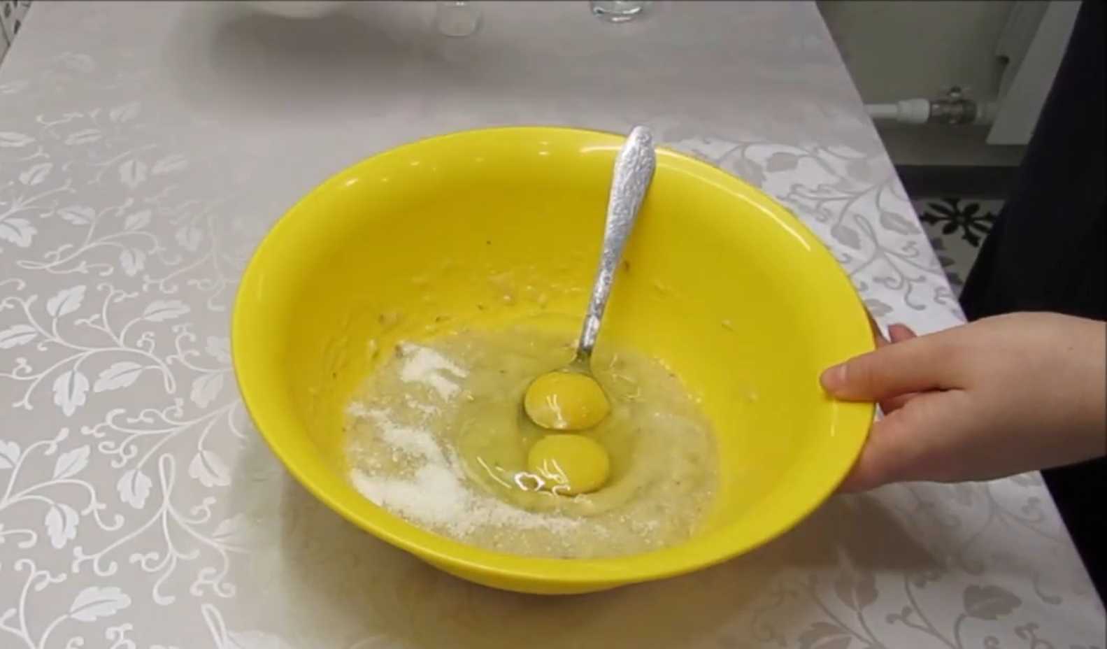 Crêpes à la banane - Étape 3