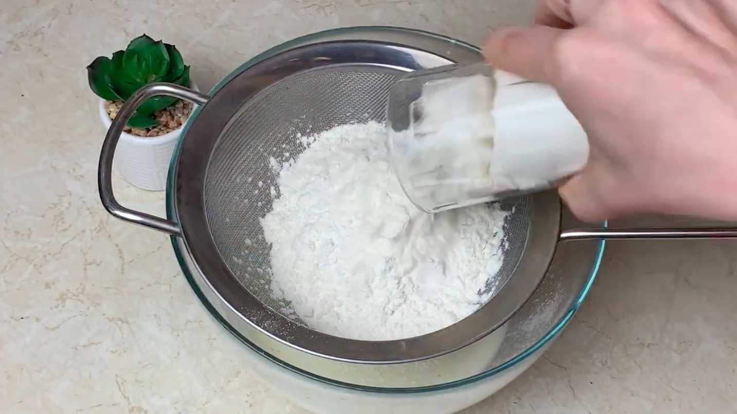 Crêpes au lait et aux œufs - Étape 4