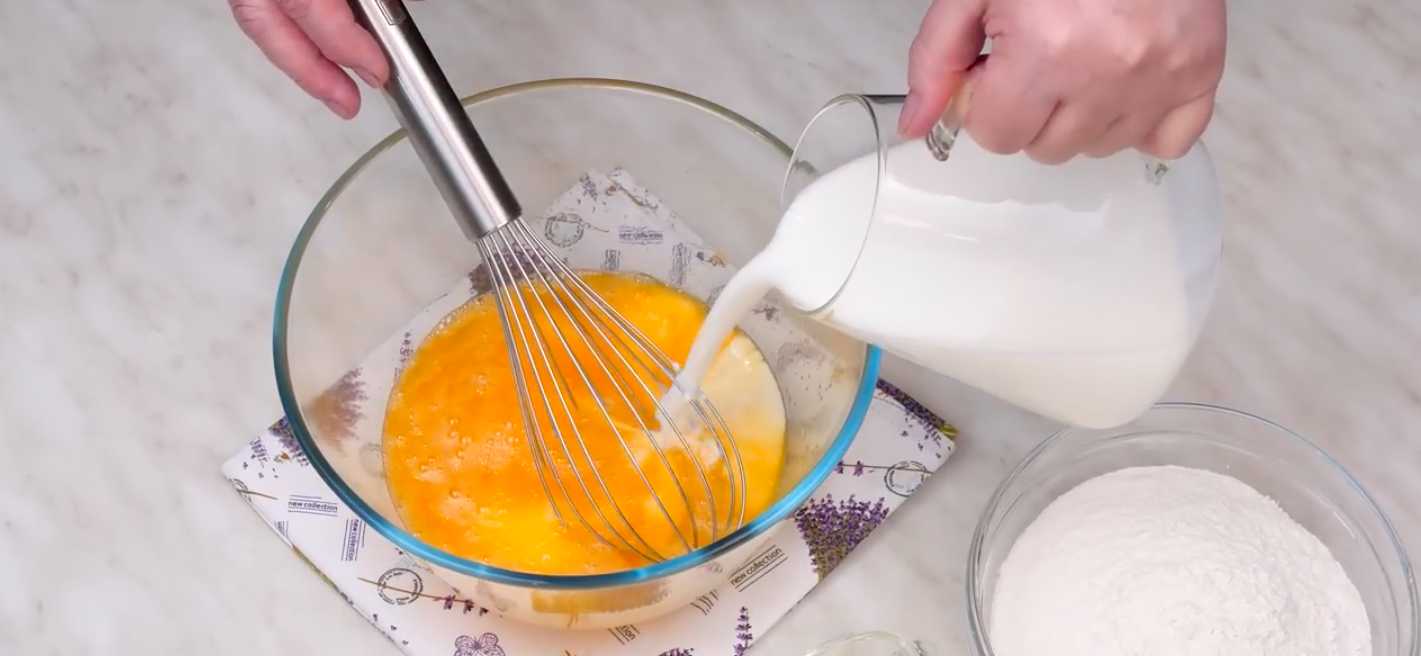 Crêpes à la viande - Étape 3