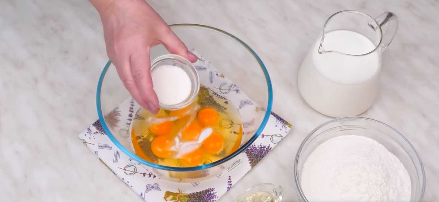 Crêpes à la viande - Étape 2