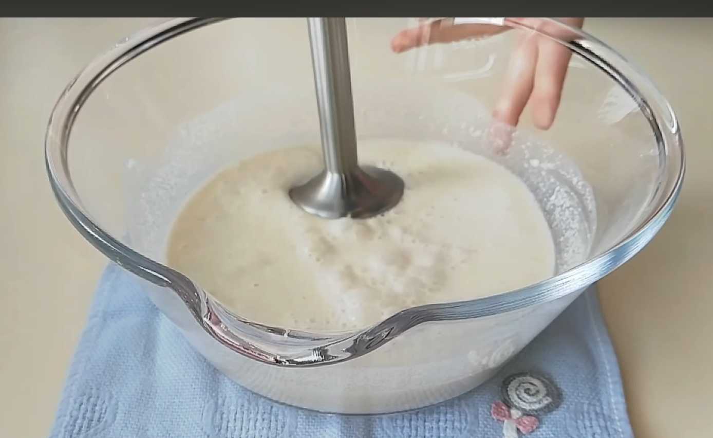 Crêpes marocaines à la semoule - Étape 3