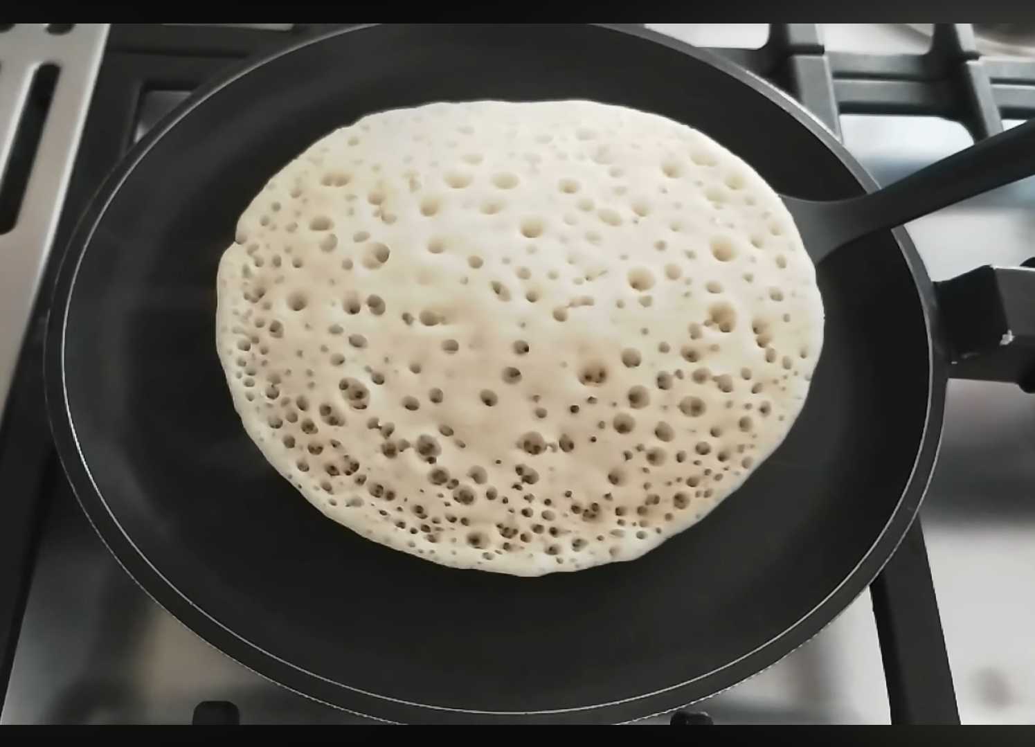 Crêpes marocaines à la semoule - Étape 9