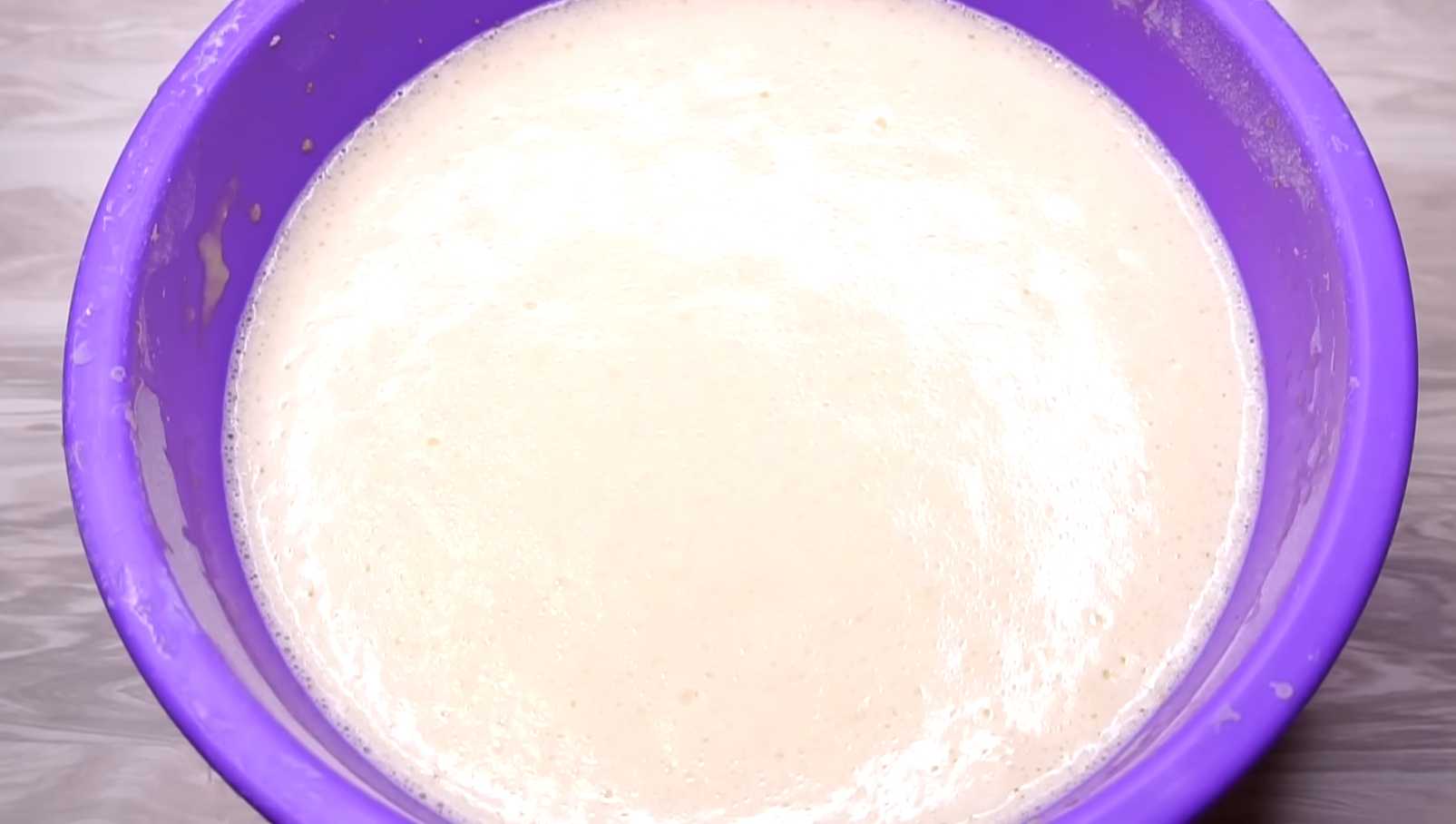 Crêpes levées à la poêle - Étape 5