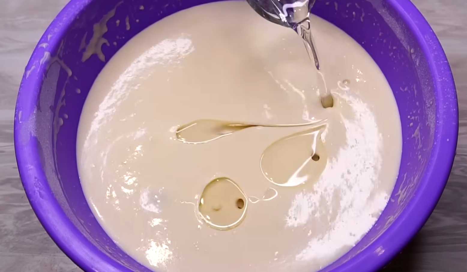 Crêpes levées à la poêle - Étape 4