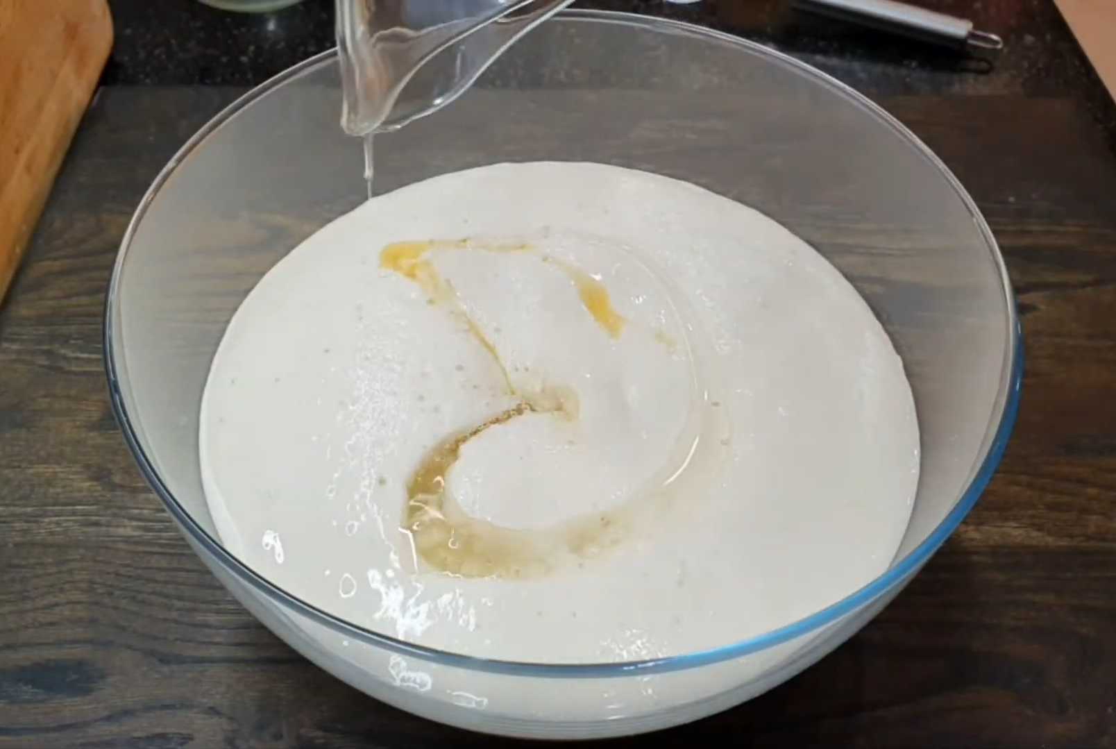 Crêpes à la levure et au kéfir - Étape 6