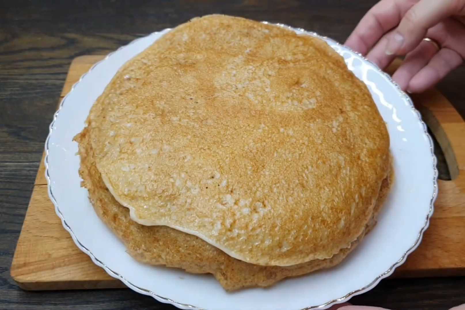 Crêpes à la levure et au kéfir - Étape 13
