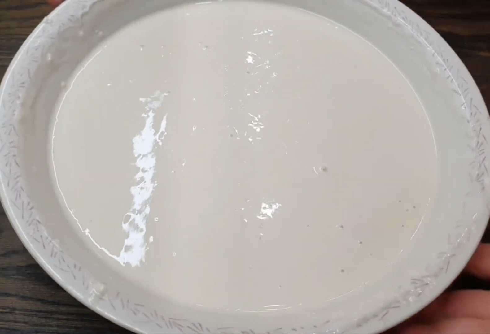 Crêpes à la levure et au kéfir - Étape 4