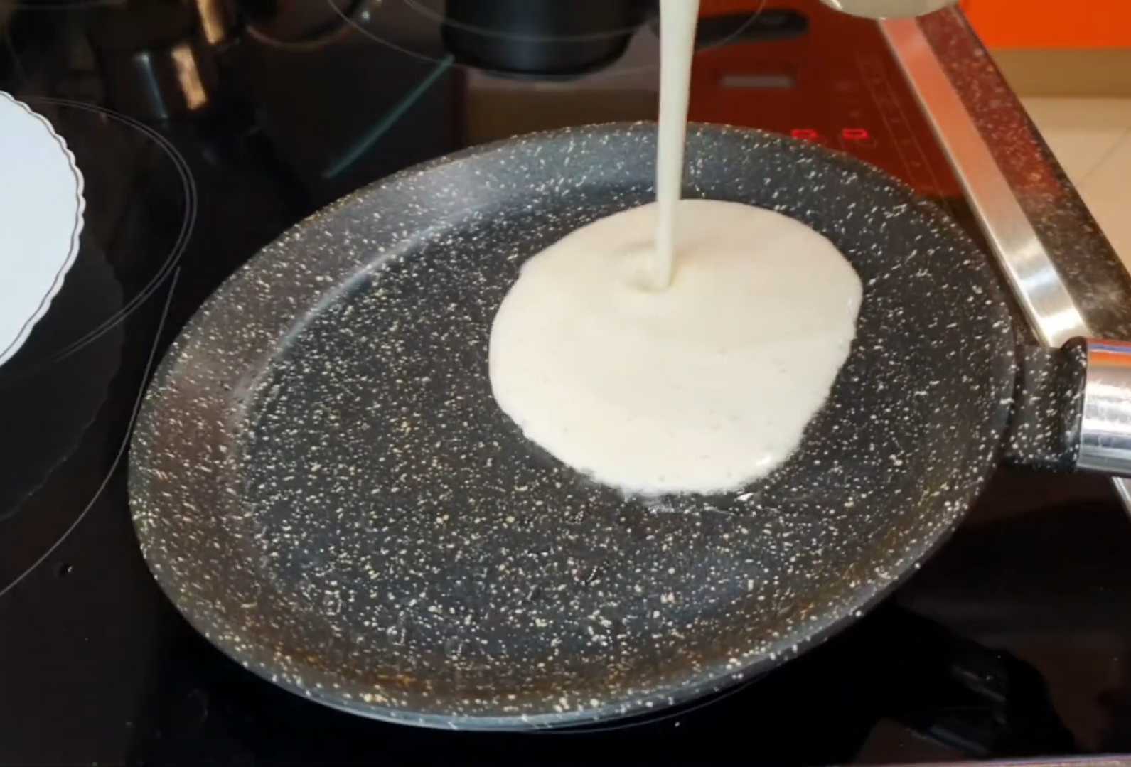 Crêpes à la levure et au kéfir - Étape 9