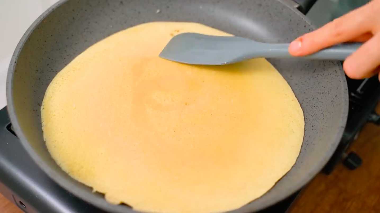 Crêpe à l'avoine - Étape 5