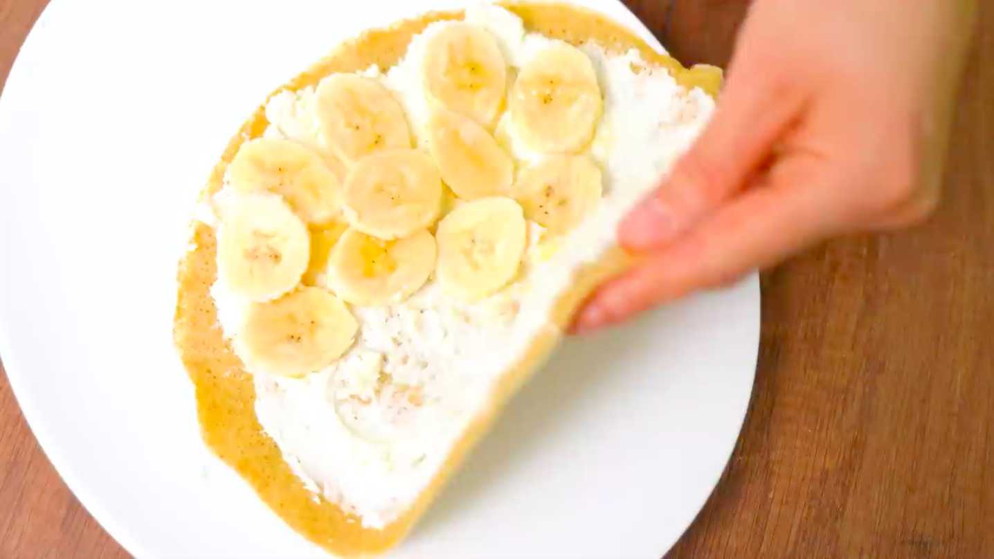 Crêpe à l'avoine - Étape 6