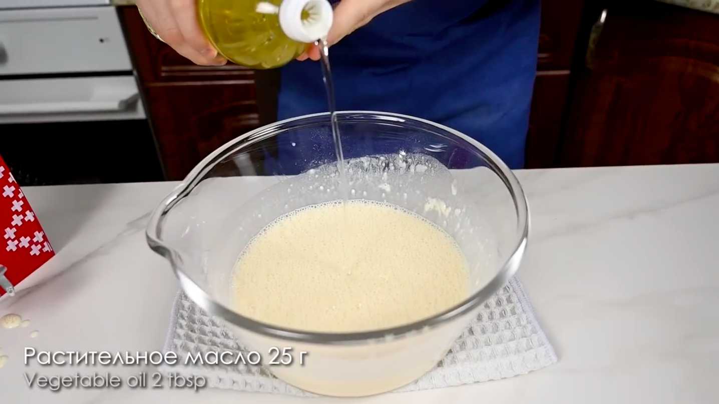 Crêpes au jambon et au fromage - Étape 8