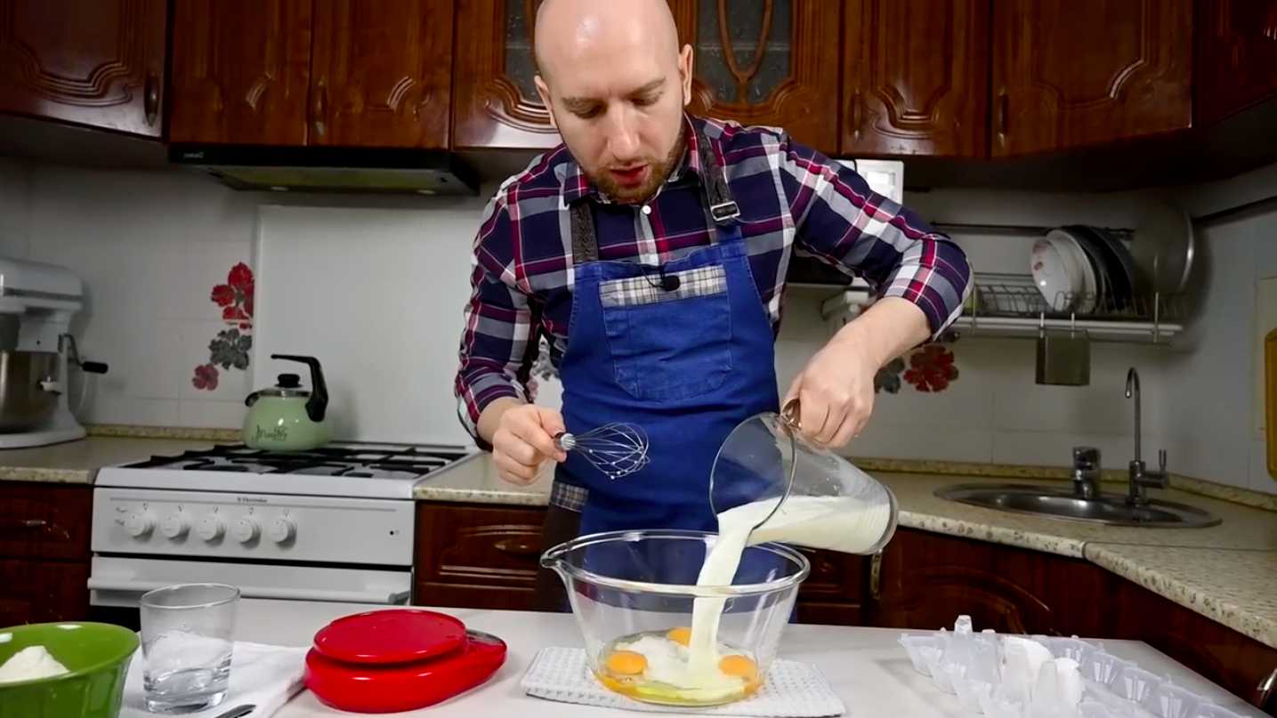 Crêpes au jambon et au fromage - Étape 3