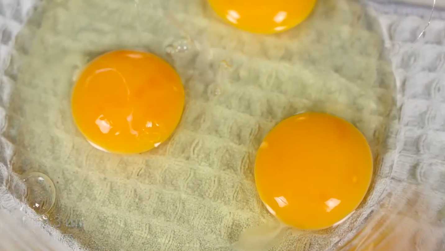 Crêpes au jambon et au fromage - Étape 1