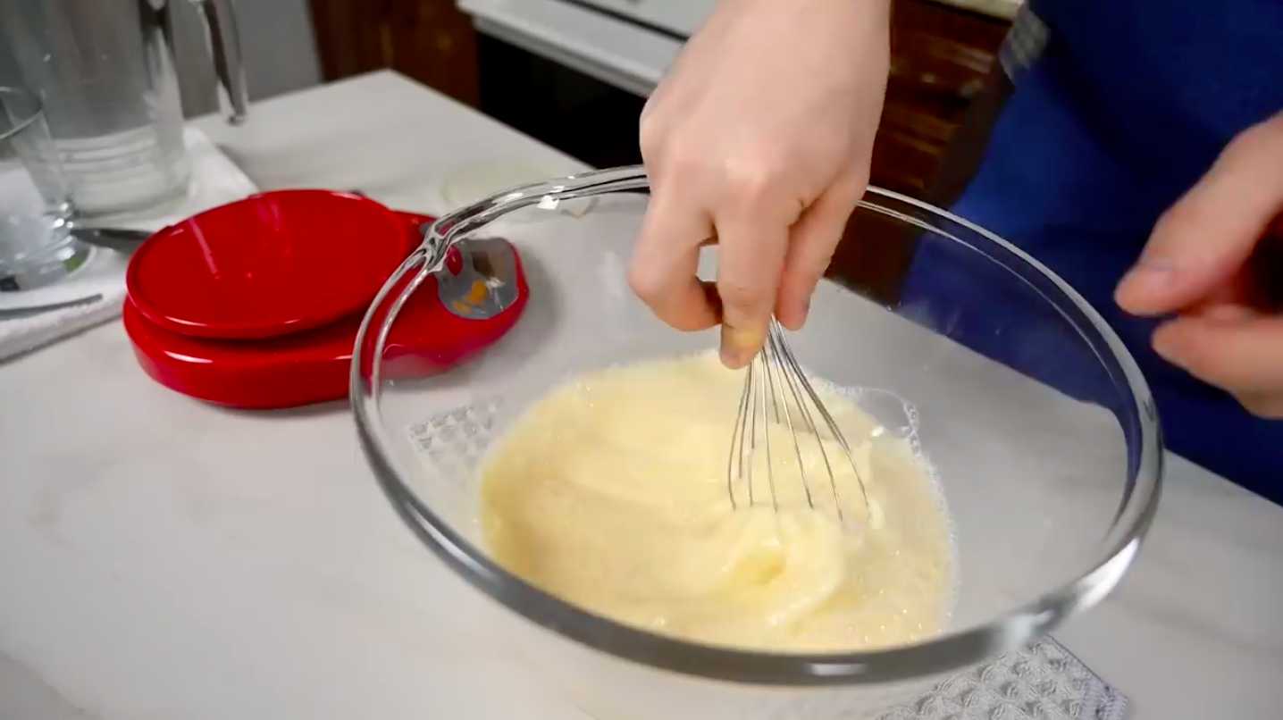 Crêpes au jambon et au fromage - Étape 4