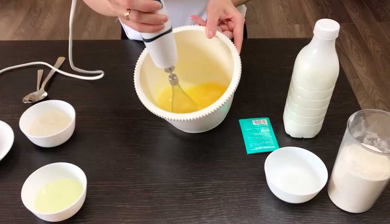 Crêpes pour 1 litre de lait - Étape 1