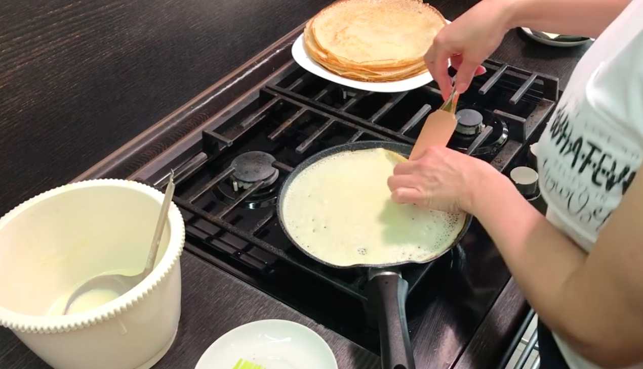 Crêpes pour 1 litre de lait - Étape 9