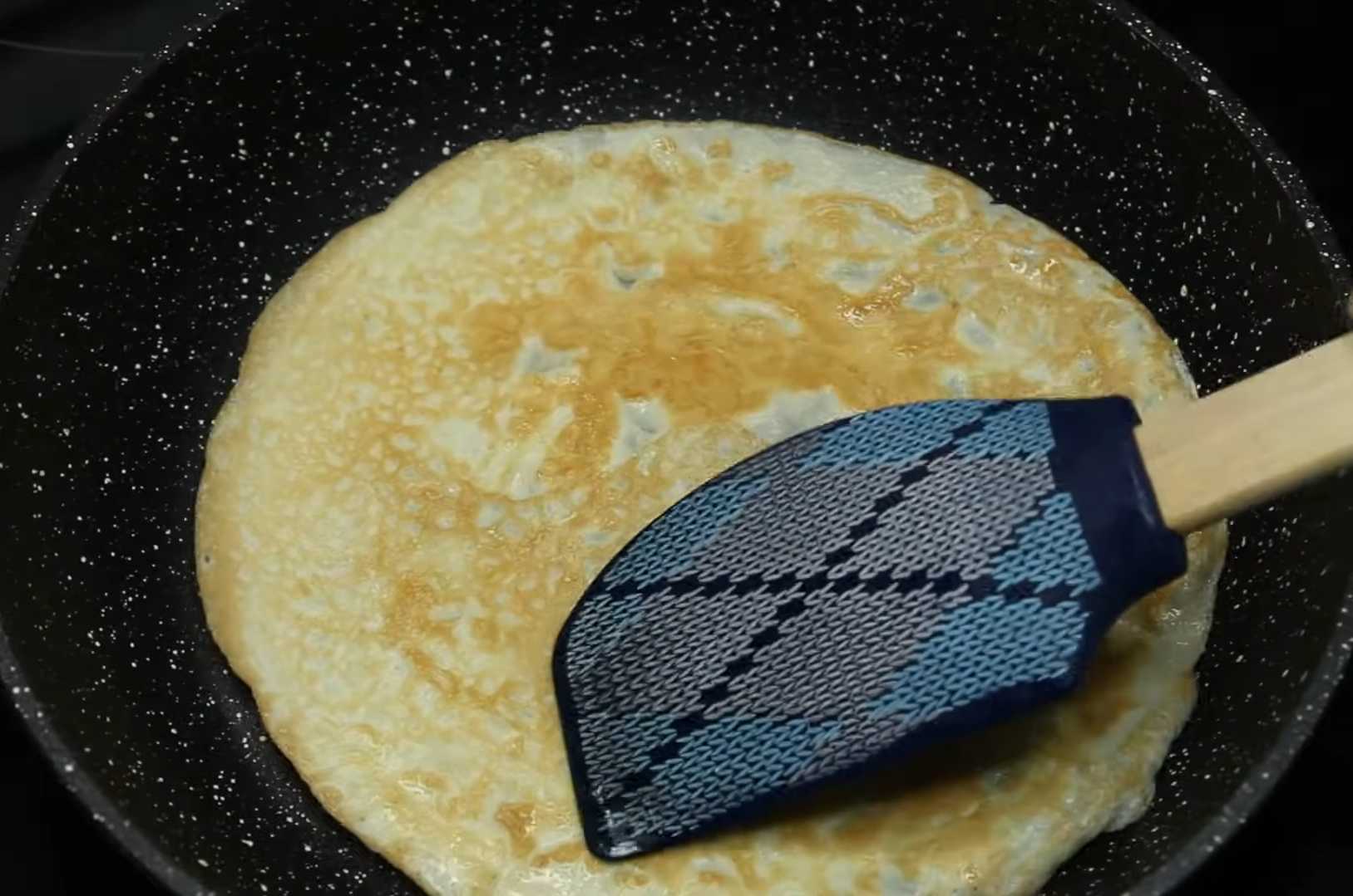 Crêpes à la salade d'œufs - Étape 5