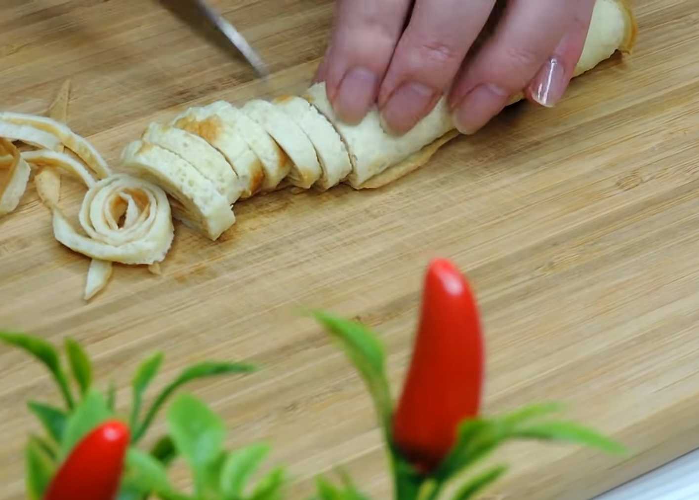 Crêpes à la salade d'œufs - Étape 8