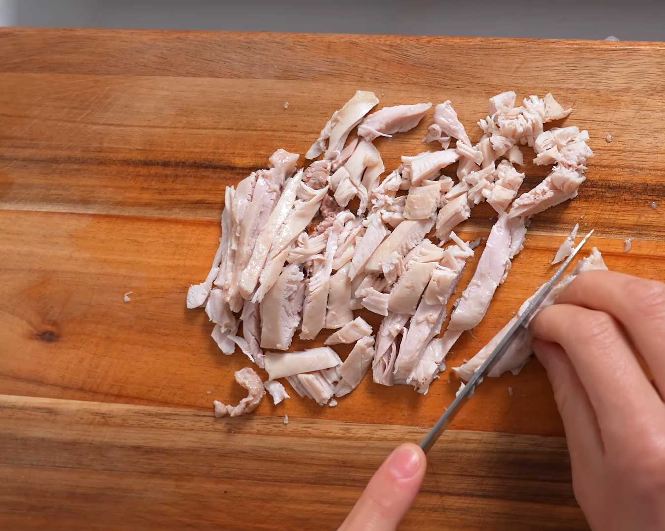 Tourte aux crêpes au poulet et aux champignons - Étape 3