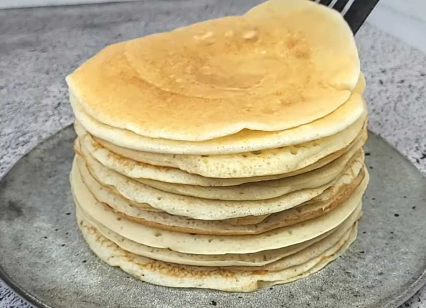 Crêpes épaisses à la levure - Étape 13