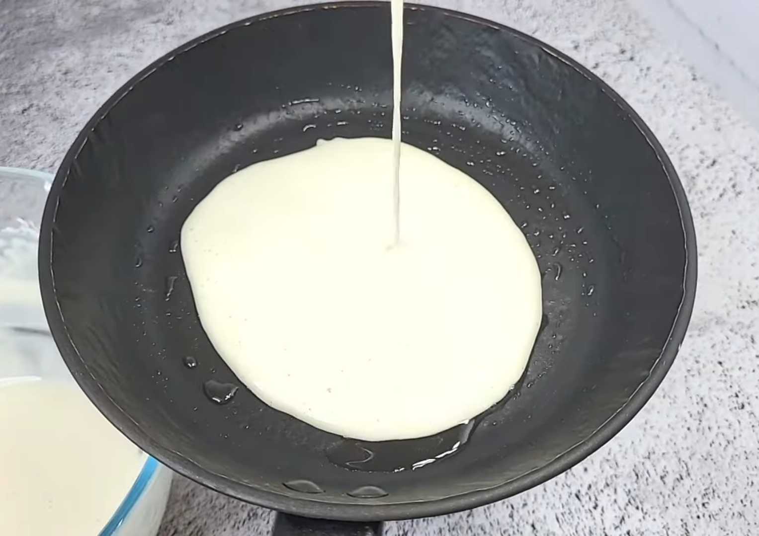 Crêpes épaisses à la levure - Étape 9