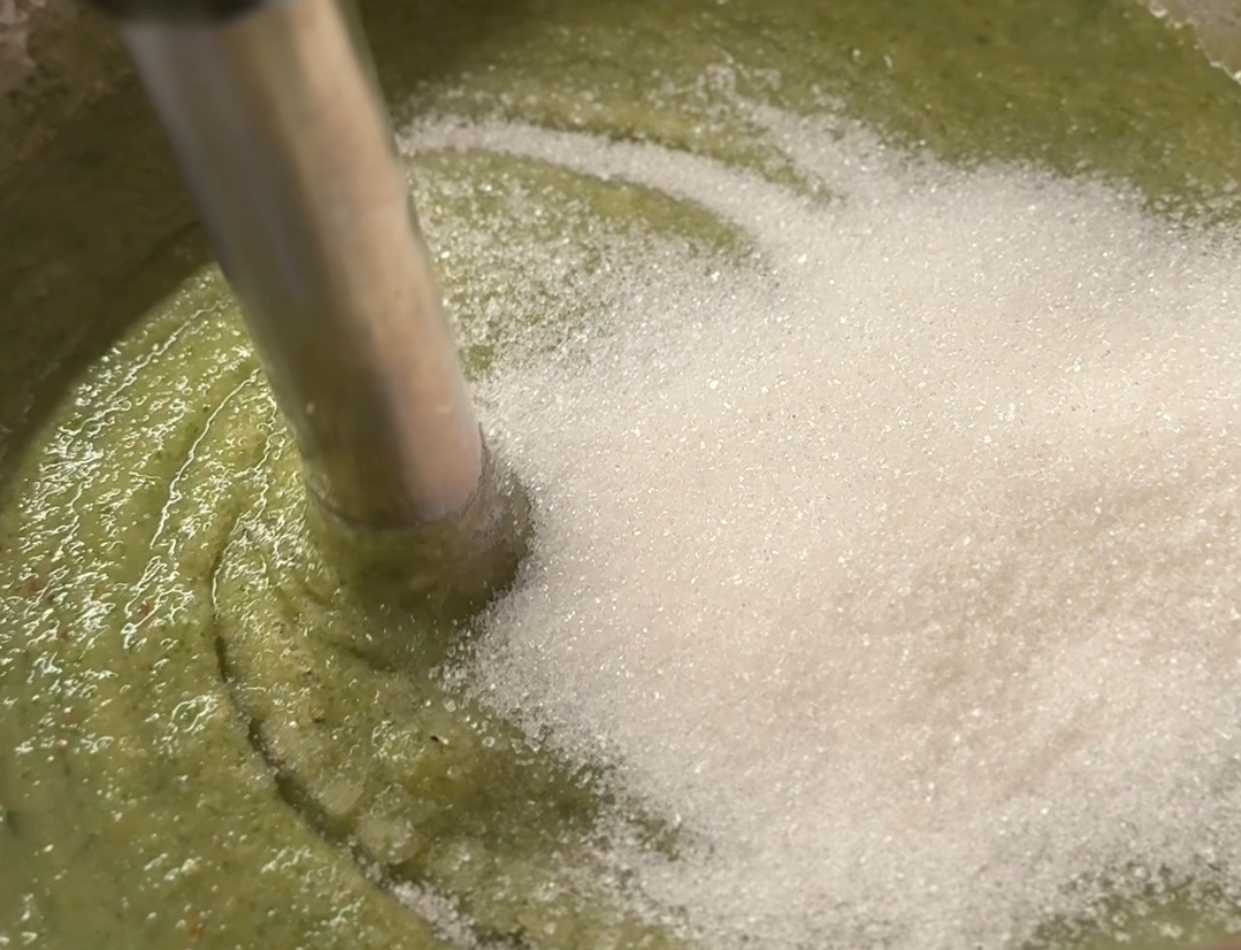 Purée de feijoa sucrée - Étape 3
