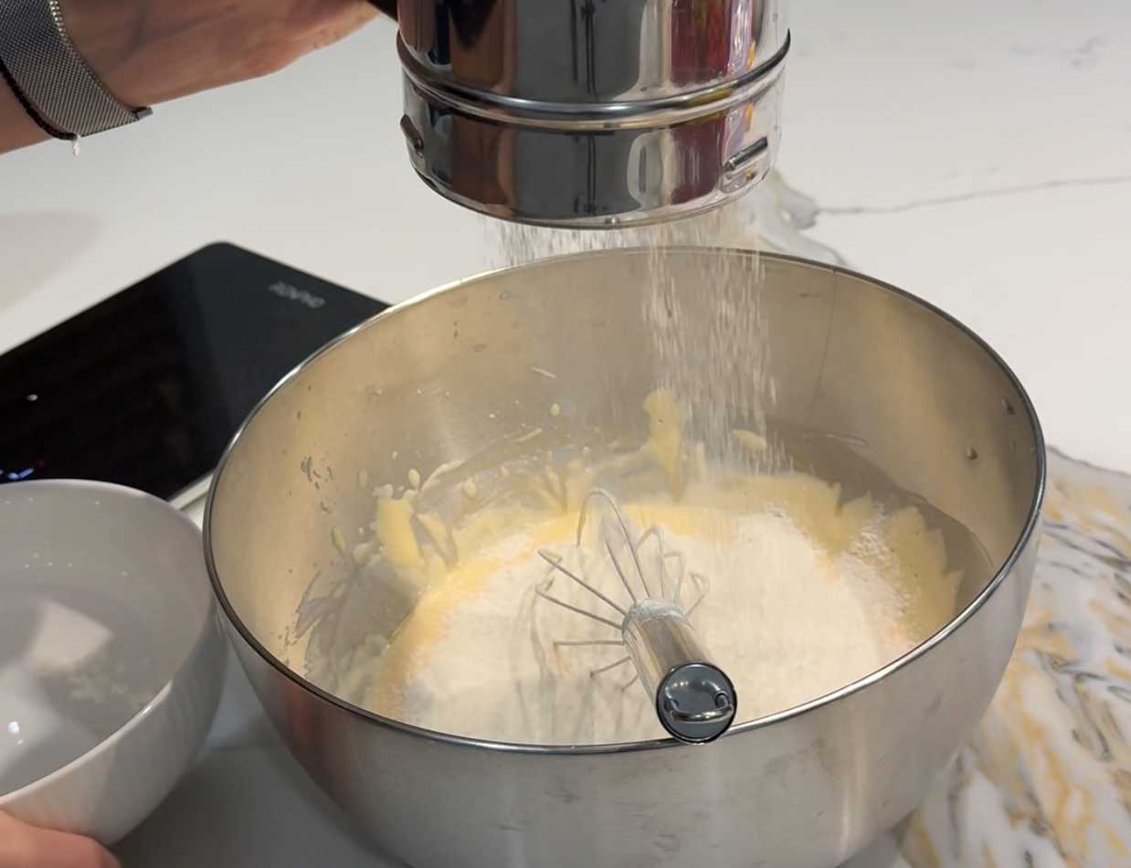 Gâteau éponge au bain-marie - Étape 3