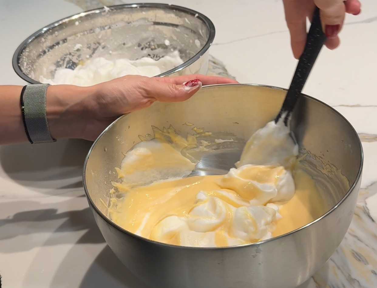 Gâteau éponge au bain-marie - Étape 6
