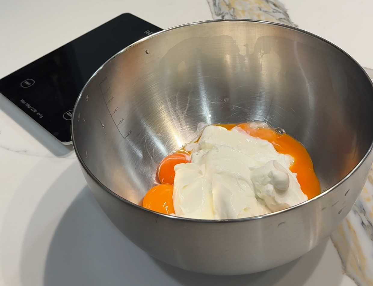 Gâteau éponge au bain-marie - Étape 2