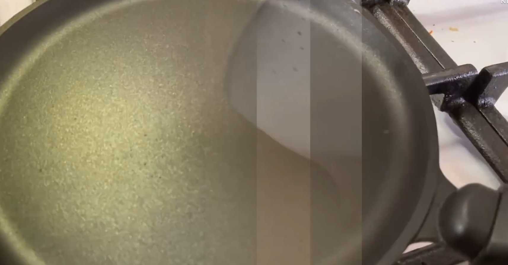 Crêpes au bicarbonate de soude et au kéfir - Étape 5