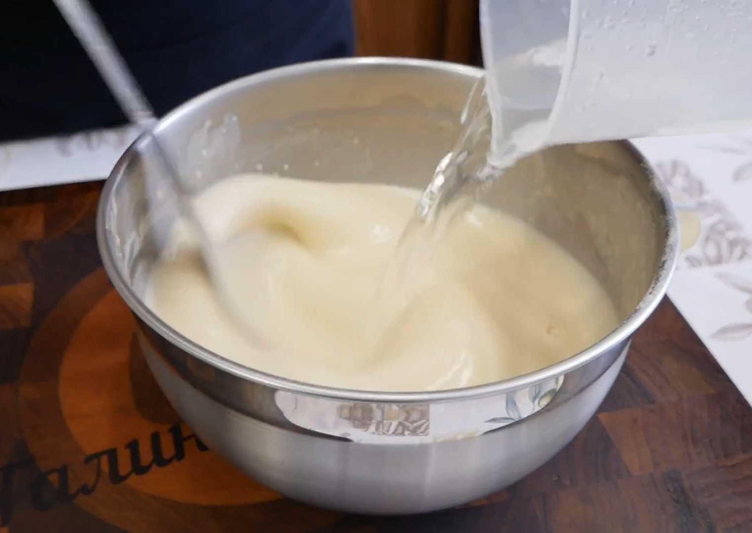 Crêpes sans sucre au lait - Étape 5