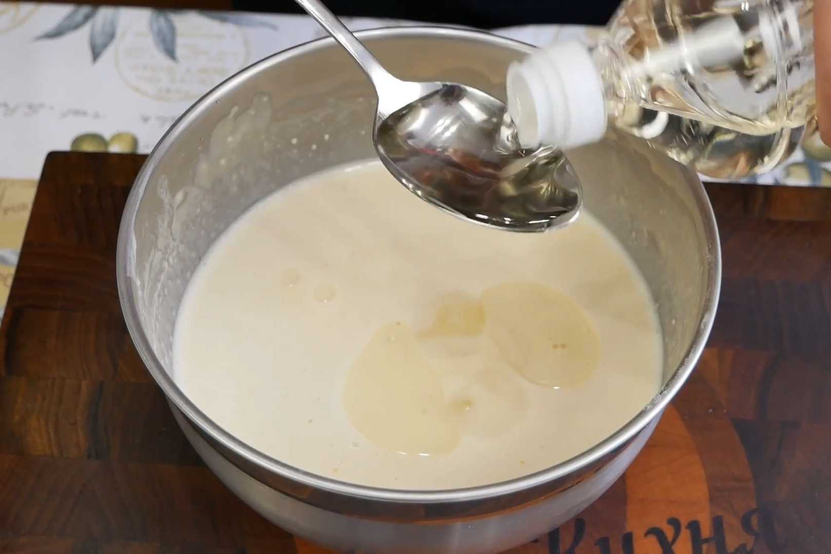 Crêpes sans sucre au lait - Étape 7