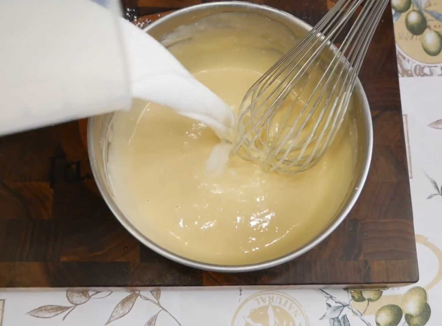 Crêpes sans sucre au lait - Étape 4