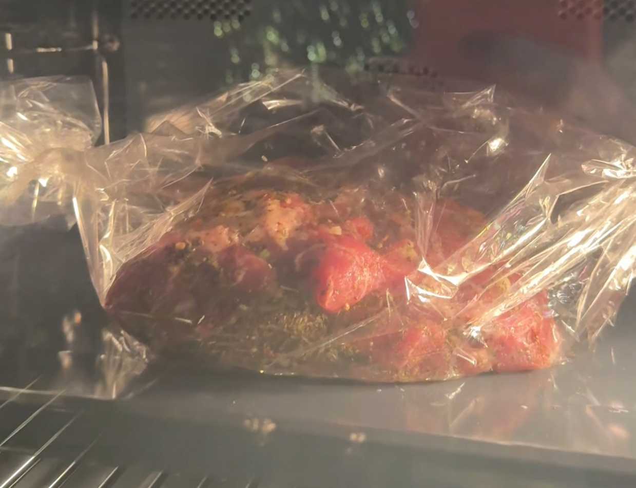 Porc rôti à l'ail et aux fines herbes - Étape 9