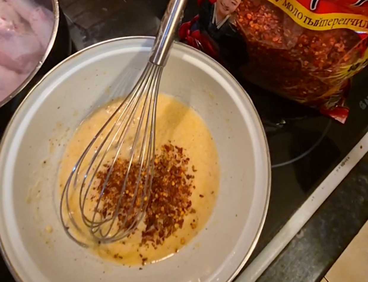 Ailes de poulet coréennes croustillantes - Étape 4