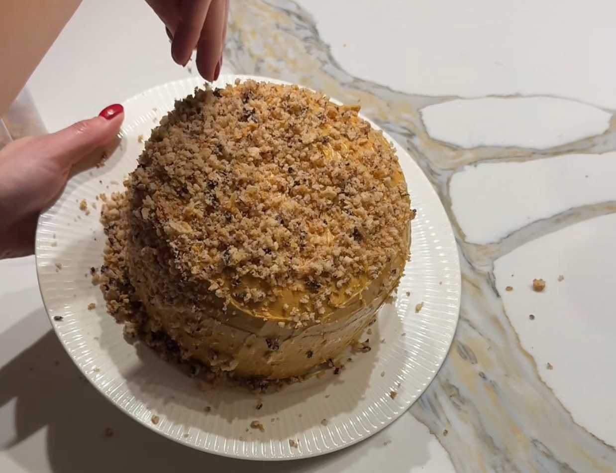 Gâteau à la crème de lait concentré bouilli - Étape 8