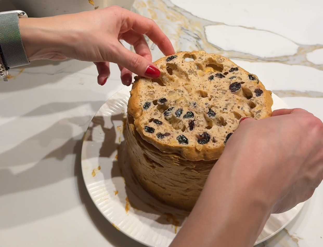 Gâteau à la crème de lait concentré bouilli - Étape 6
