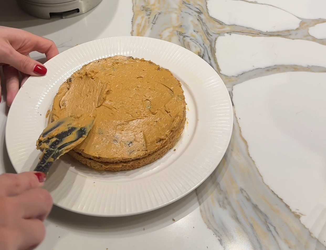 Gâteau à la crème de lait concentré bouilli - Étape 5