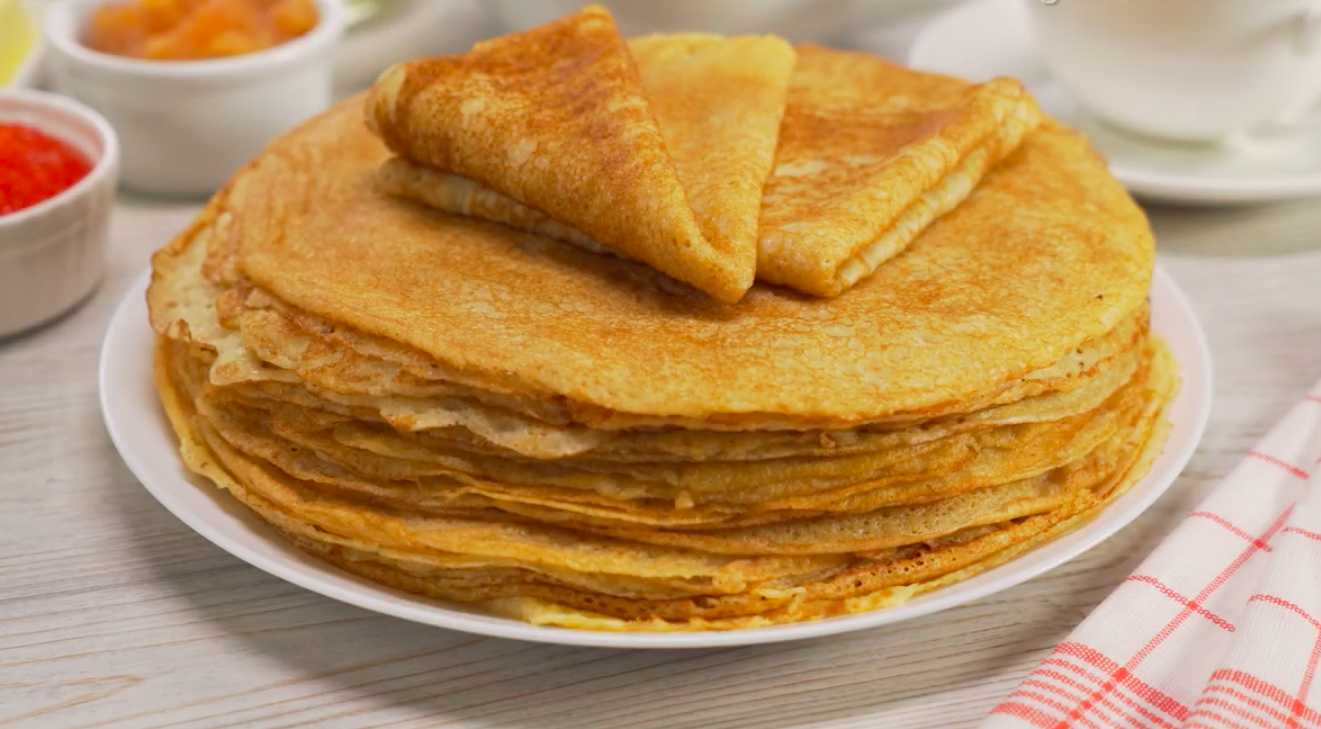 Blini avec Ryazhenka - Étape 14