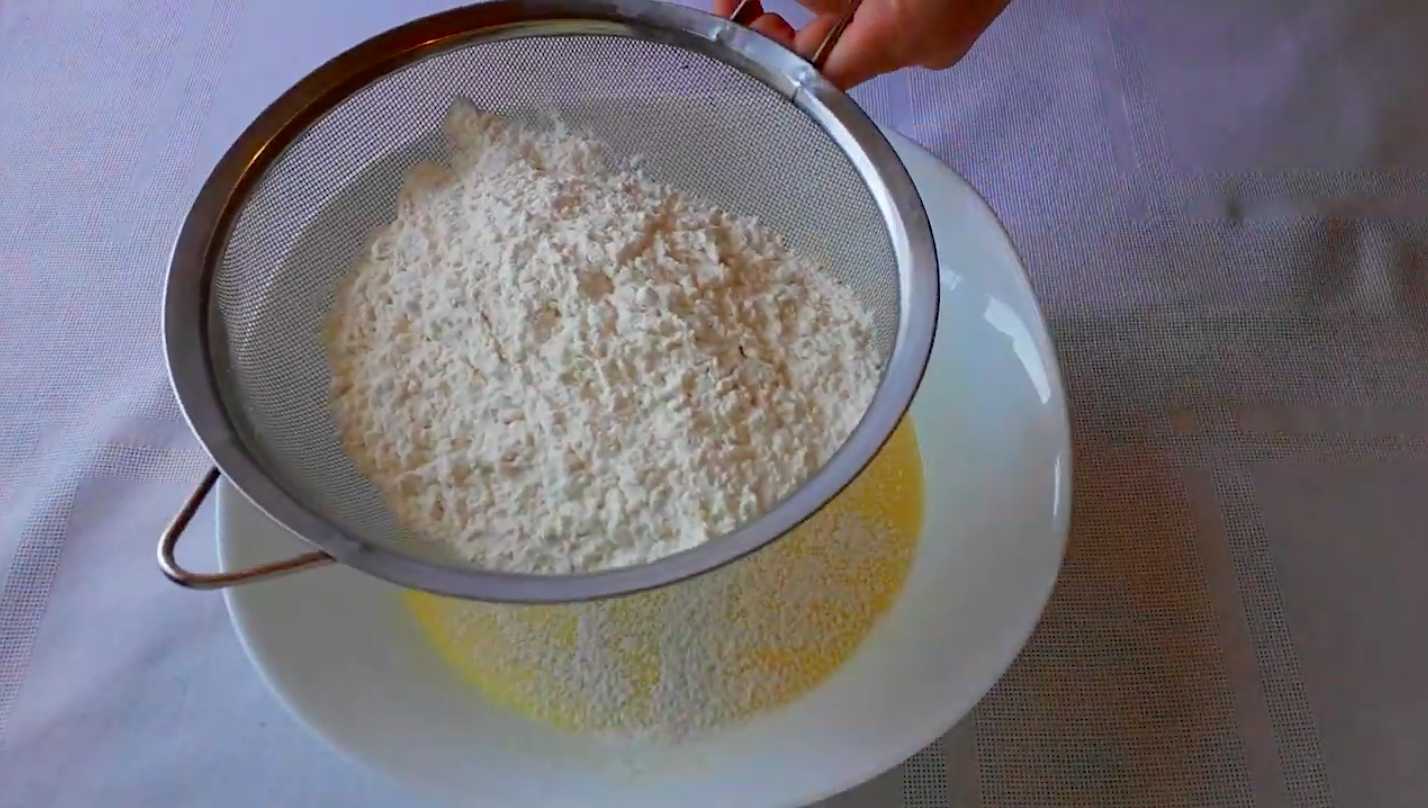 Crêpes au kéfir et à l'eau bouillante - Étape 3