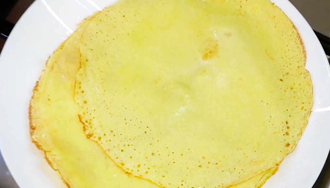 Crêpes de semoule - Étape 8