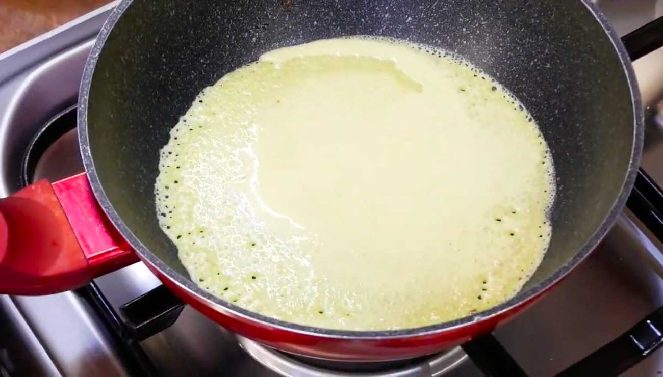 Crêpes à la semoule - Étape 6